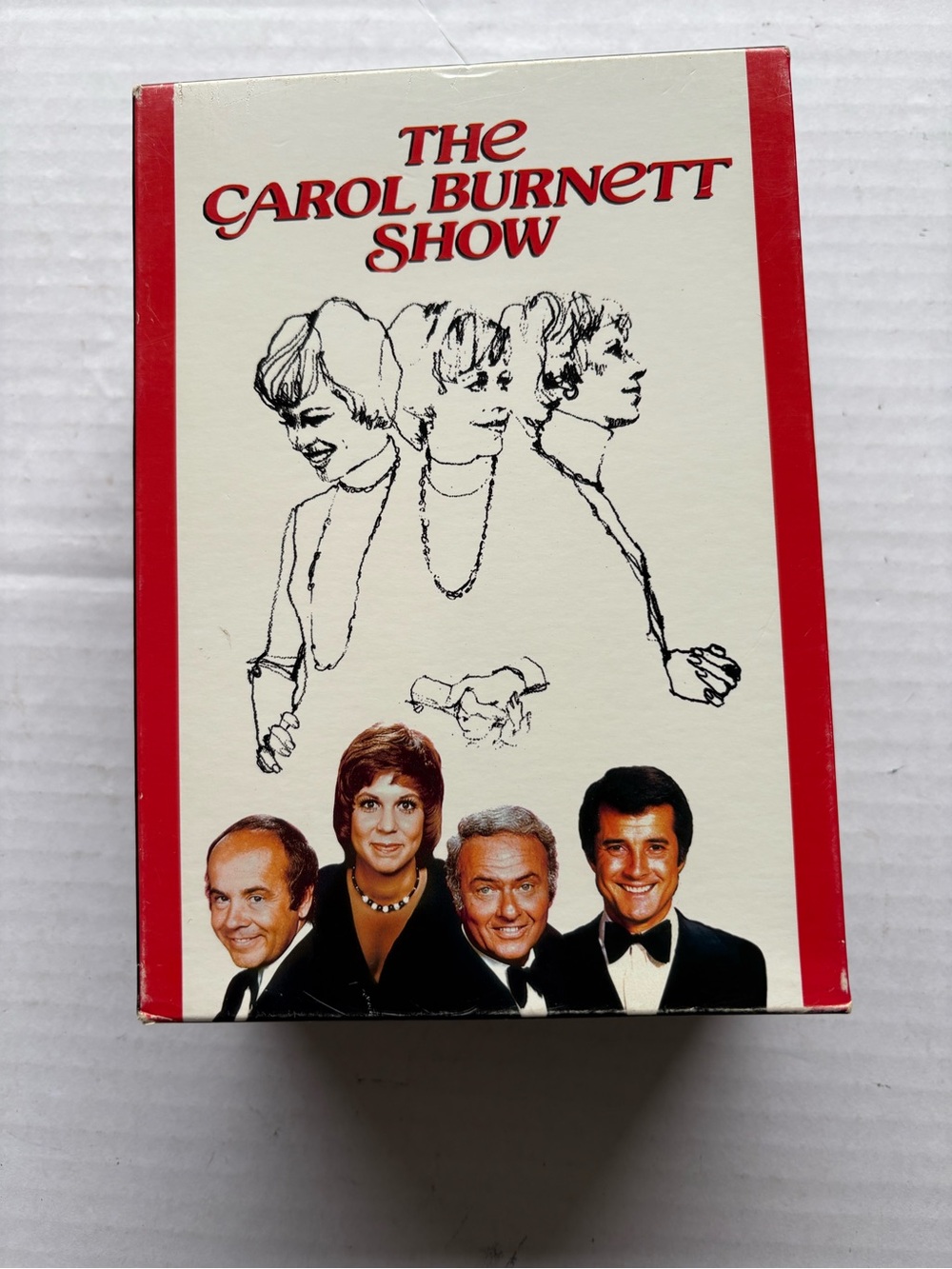 The Carol Burnett Show Collectible Box — Red & White5 DVD’s